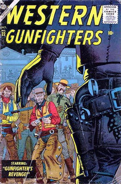 Western Gunfighters (Atlas [Marvel], 1956 series) #22 October 1956