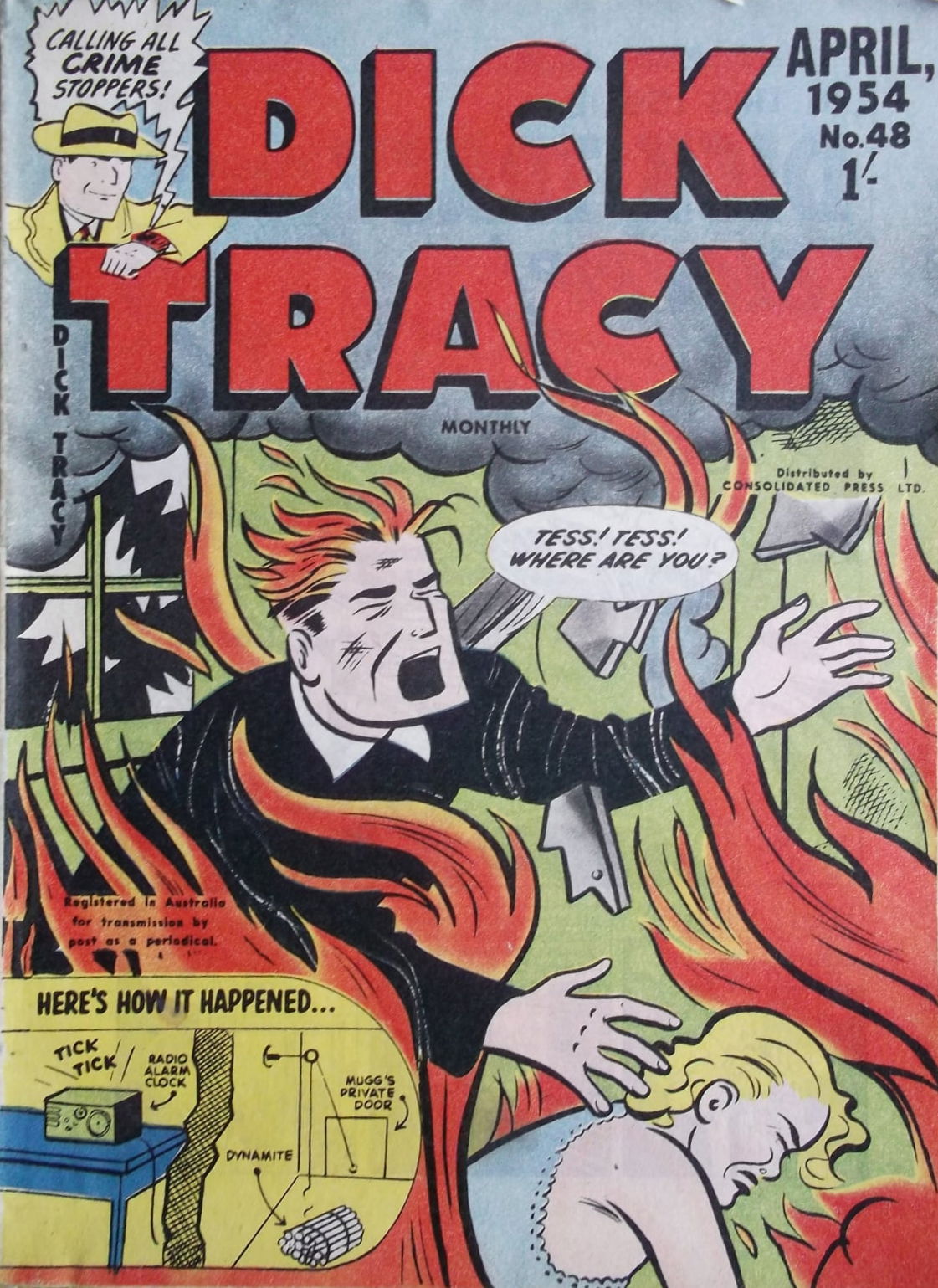 Dick Tracy Monthly (Illustrated, 1952 series) #48 (April 1954)