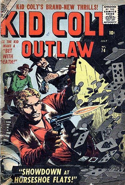 Kid Colt Outlaw  #74 (September 1957)