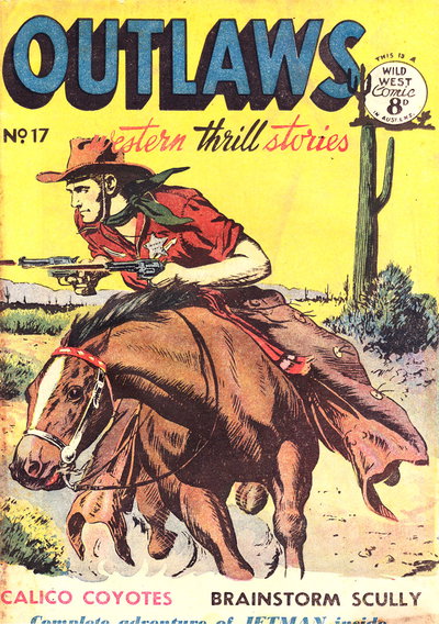 Outlaws Western Thrill Stories  #17 (February 1953)