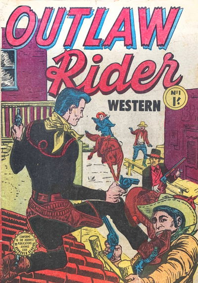 Outlaw Rider (Horwitz, 1957? series) #1 [1957?]