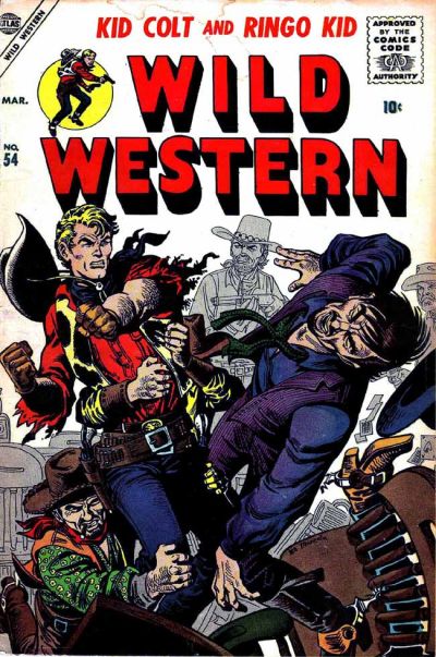 Wild Western (Atlas [Marvel], 1948 series) #54 (March 1957)