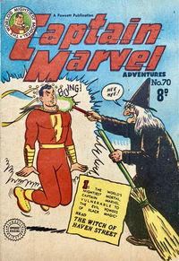 Captain Marvel Adventures (Cleland, 1949 series) #70