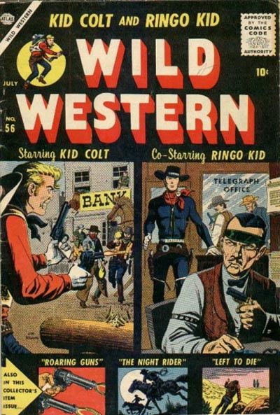 Wild Western (Atlas [Marvel], 1948 series) #56 (July 1957)