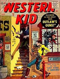 Western Kid (Marvel, 1954 series) #16 — Outlaw's Guns!