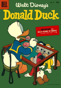 Walt Disney's Donald Duck (Dell, 1952 series) #43 September 1955