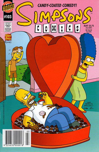 Simpsons Comics (Otter Press, 1998? series) #103 2005