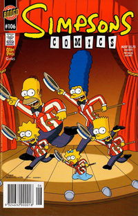 Simpsons Comics (Otter Press, 1998? series) #106 2005