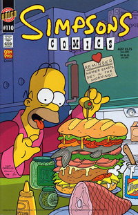Simpsons Comics (Otter Press, 1998 series)  #110 (2006)