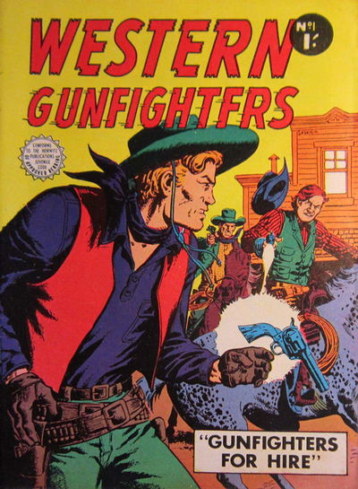 Western Gunfighters (Horwitz, 1957 series) #1 [September 1957]