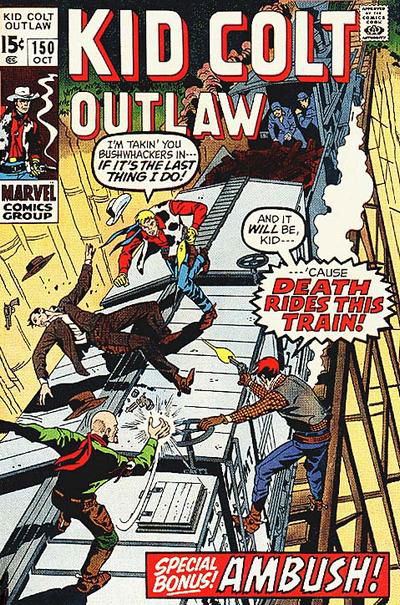 Kid Colt Outlaw (Marvel, 1949 series) #150 October 1970