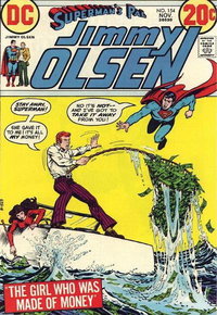 Superman's Pal, Jimmy Olsen (DC, 1954 series)  #154 (November 1972) — The Girl Who Was Made of Money