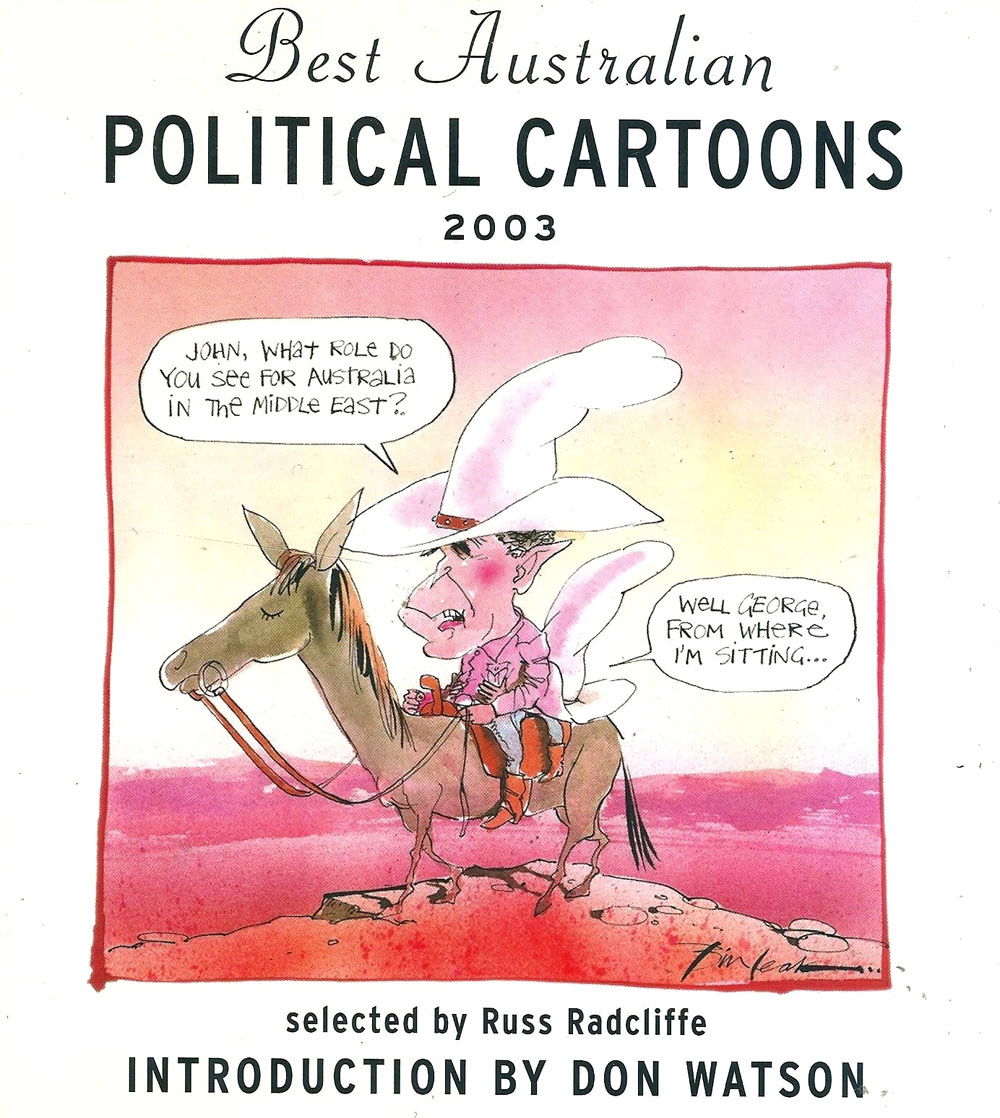 Best Australian Political Cartoons (Scribe, 2003 series) #2003 [1] ([December 2003?])