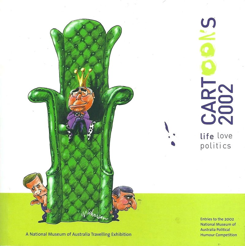 Behind the Lines: The Year's Best Cartoons (National Museum, 2004? series)  ([2002?])