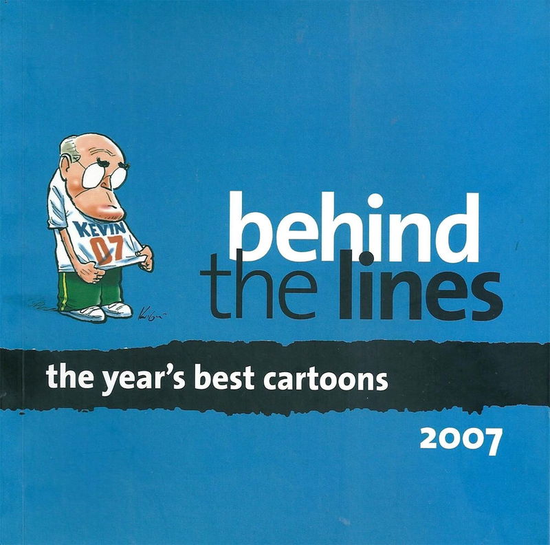 Behind the Lines: The Year's Best Cartoons (National Museum, 2004? series)  ([2007?])