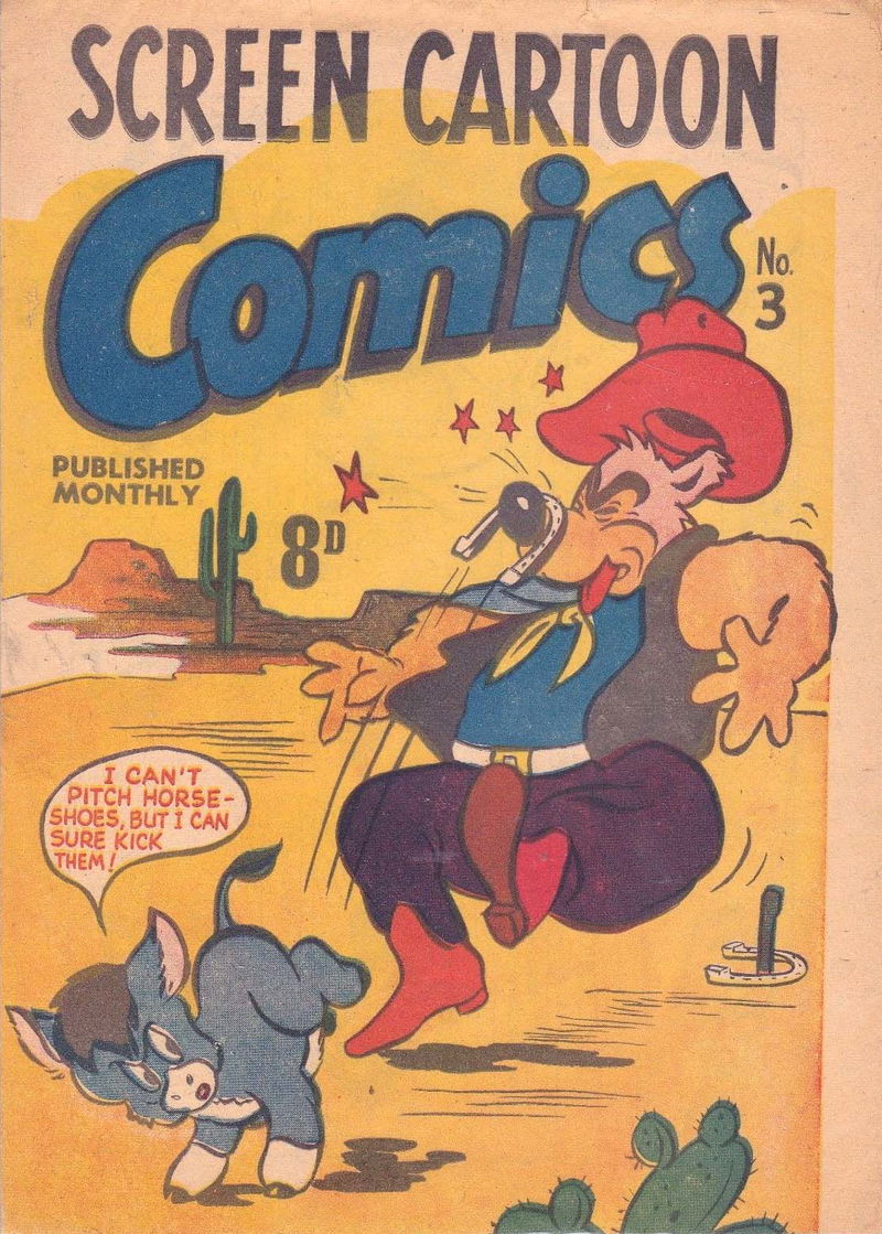 Screen Cartoon Comics (Magman, 1953? series) #3 ([1953?])