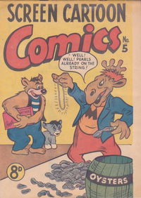 Screen Cartoon Comics (Magman, 1953? series) #5 [1953]