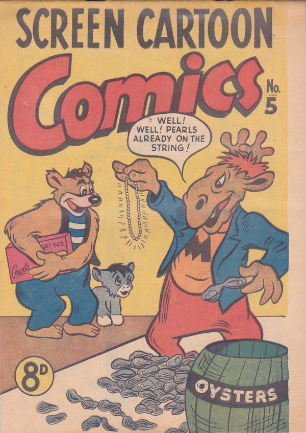 Screen Cartoon Comics (Magman, 1953? series) #5 ([1953])