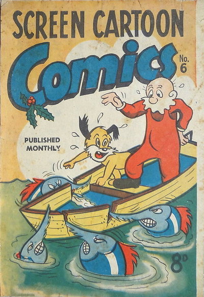 Screen Cartoon Comics  #6 ([December 1953?])