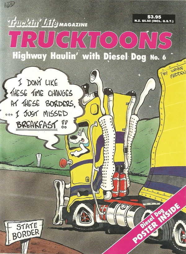 Truckin' Live Magazine Trucktoons (Federal, 1983? series) #6 ([November 1985?])