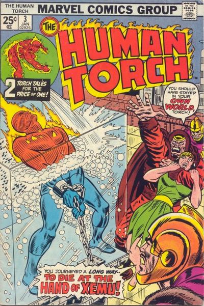 The Human Torch  #3 (January 1975)