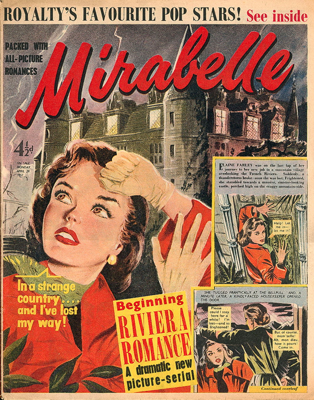 Mirabelle (Pearson, 1956 series) 29 April 1957 (29 April 1957)