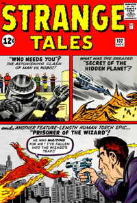 Strange Tales (Marvel, 1951 series) #102 November 1962