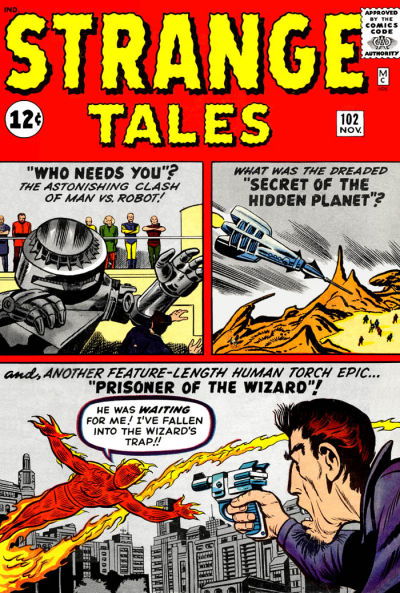 Strange Tales (Marvel, 1951 series) #102 (November 1962)