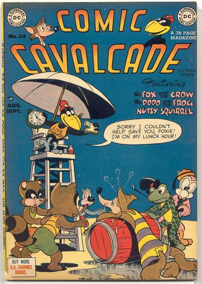 Comic Cavalcade (DC, 1942 series) #34 August-September 1949