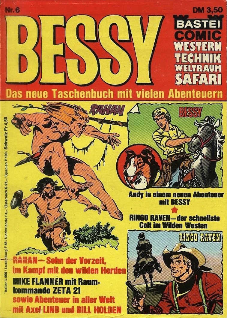 Bessy (Bastei Verlag, 1973 series) #6 ([April 1974?])