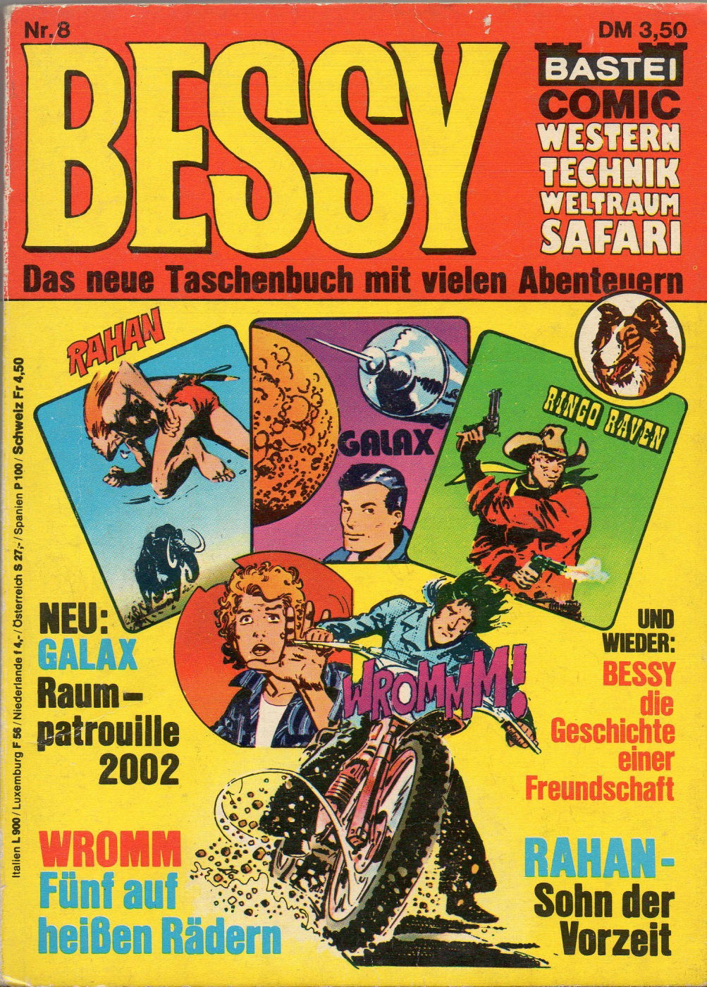 Bessy (Bastei Verlag, 1973 series) #8 ([October 1974?])