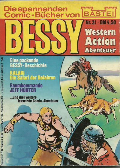 Bessy (Bastei Verlag, 1973 series) #31 ([July 1980?])