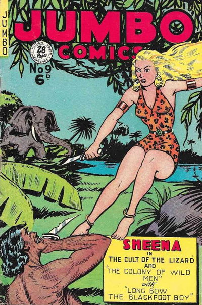 Jumbo Comics (HJ Edwards, 1950 series) #9 ([February 1951?])