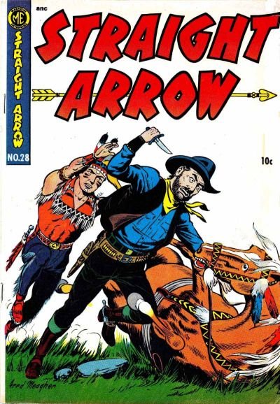 Straight Arrow (Magazine Enterprises, 1950 series) #28 (January-February 1953)