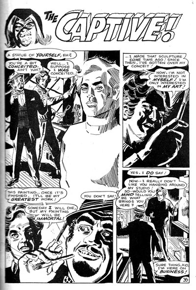 Haunted Tales (KG Murray, 1974 series)  #25 ([June 1977?]) — The Captive!