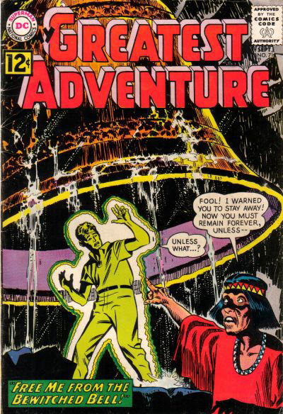 My Greatest Adventure (DC, 1955 series) #71 (September 1962)