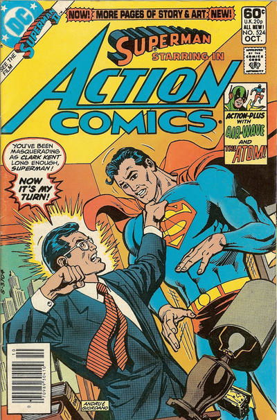 Action Comics (DC, 1938 series) #524 October 1981