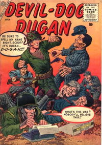 Devil Dog Dugan (Atlas [Marvel], 1956 series) #1 July 1956