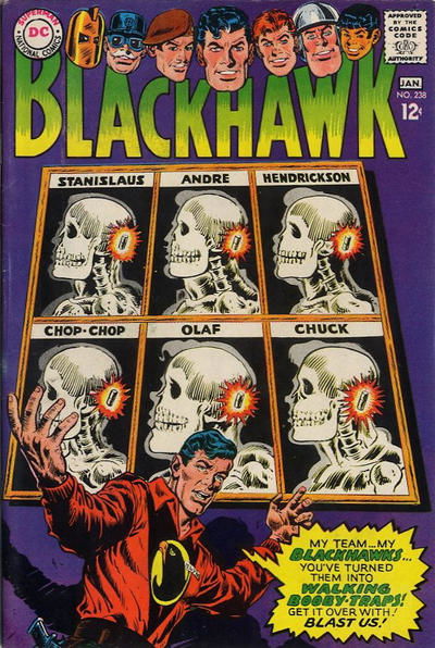 Blackhawk (DC, 1957 series) #238 December 1967-January 1968