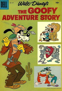 Four Color (Dell, 1942 series)  #857 (November 1957) — The Goofy Adventure Story