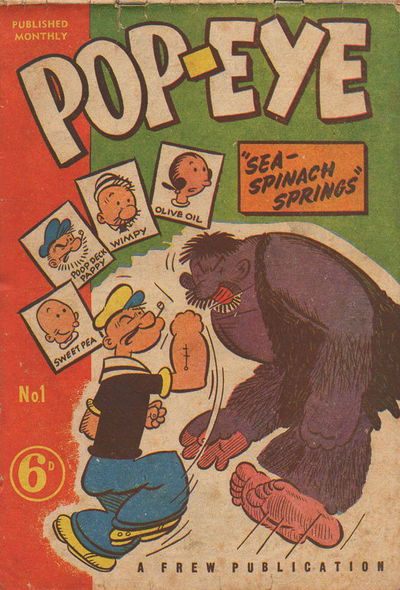 Pop-Eye (Frew, 1949 series) #1 [March 1949?]