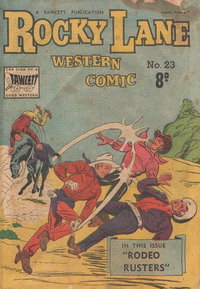 Rocky Lane Western Comic (Cleland, 1949 series)  #23 ([1951?])