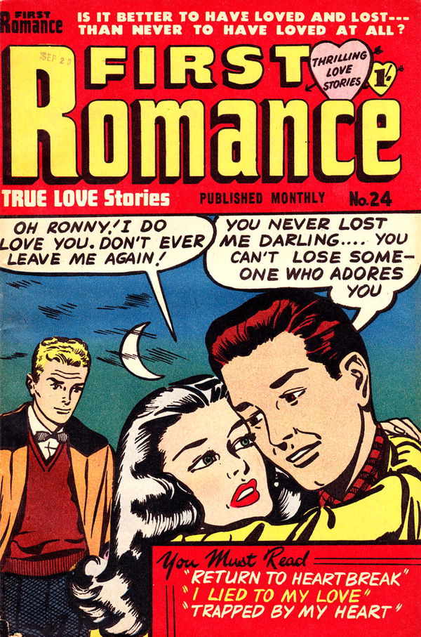 First Romance (Barmor, 1952 series) #24 ([September 1954?])