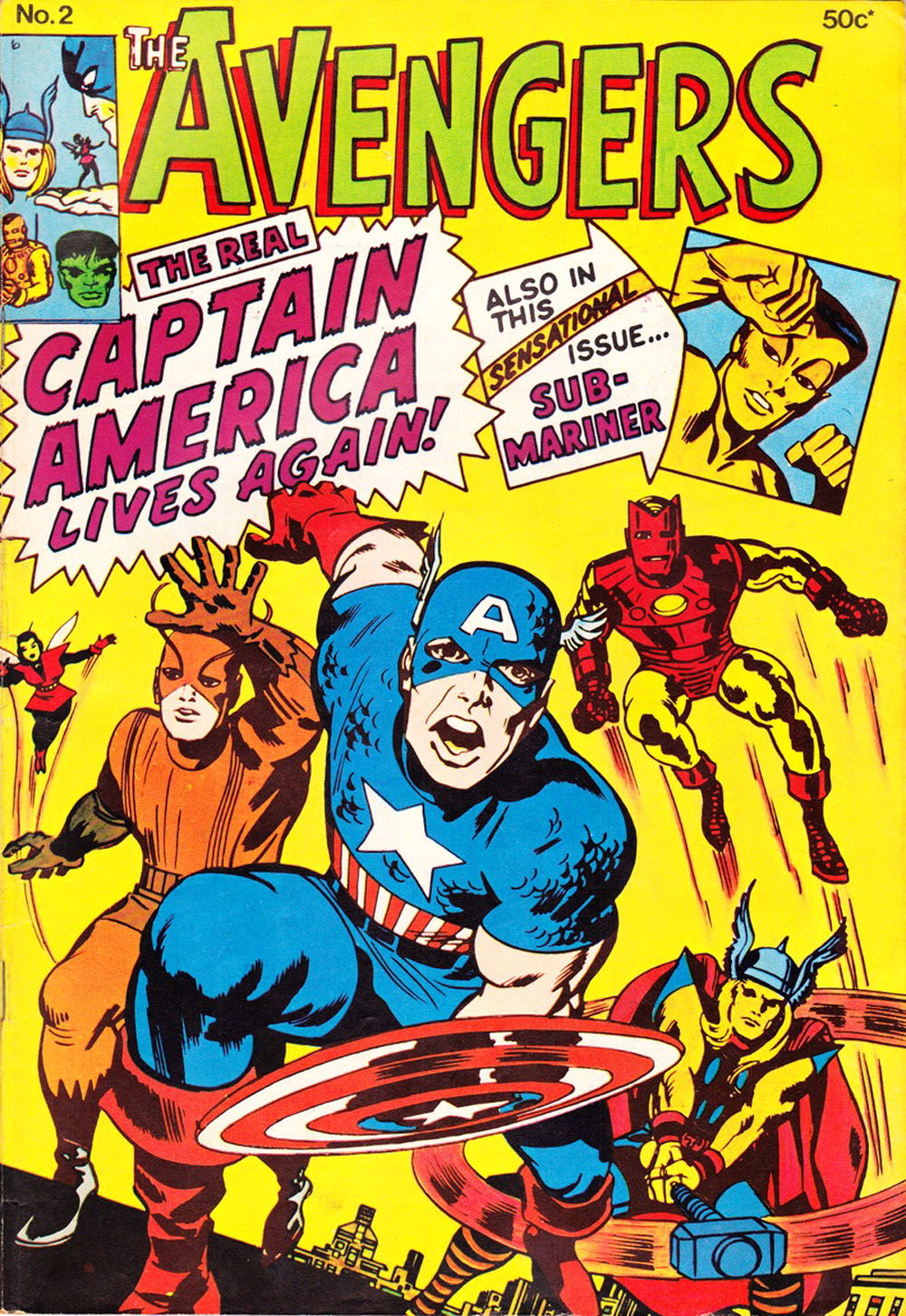 The Avengers (Yaffa/Page, 1977 series) #2 ([April 1978?])