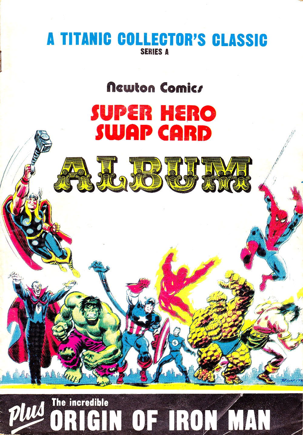 Super Hero Swap Card Album (Newton, 1975?)  ([1975?])