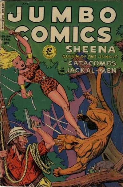 Jumbo Comics (Fiction House, 1938 series) #134 April 1950