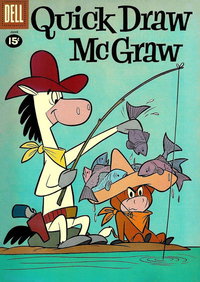 Quick Draw McGraw (Dell, 1960 series)  #6 (April-June 1961) — Untitled