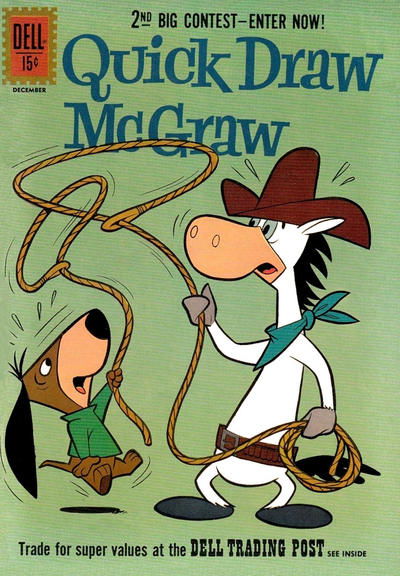 Quick Draw McGraw (Dell, 1960 series) #8 (October-December 1961)