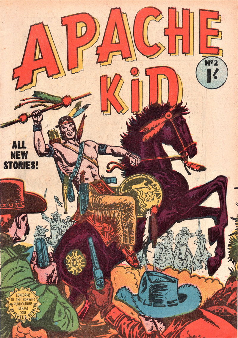 Apache Kid (Horwitz, 1957? series) #2 (September 1956)