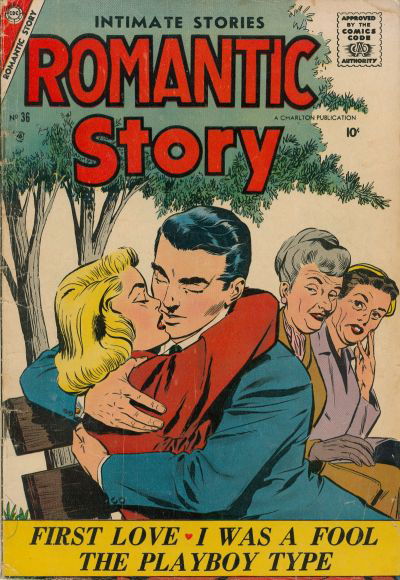 Romantic Story (Charlton, 1954 series) #36 July 1957